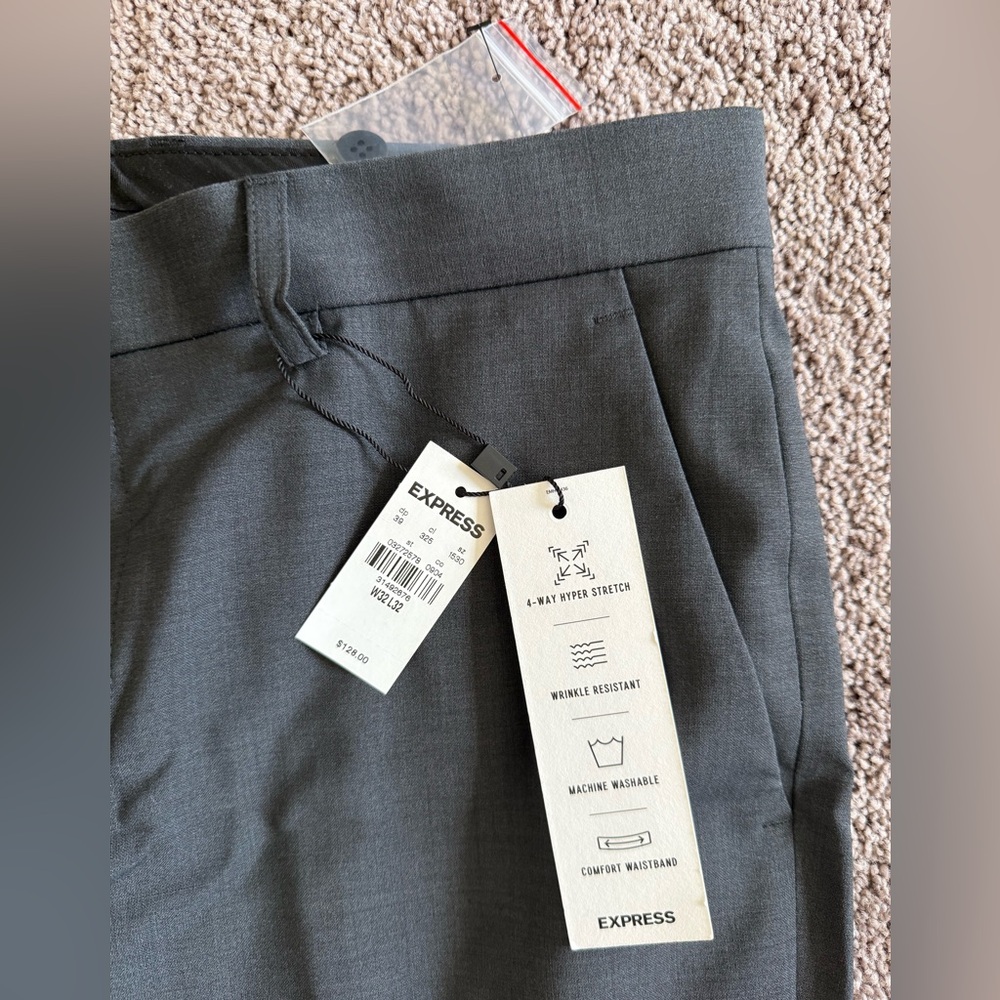 Express men’s suit pants sz 32x32 - Picture 3 of 7